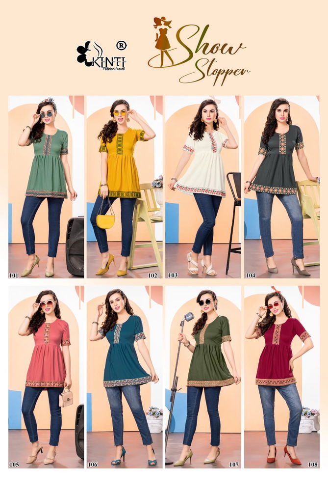 Show Stopper By Kinti Ladies Top Catalog
